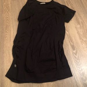 Black athleta short sleeve shirt